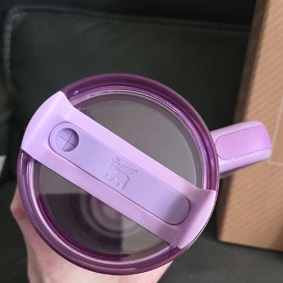Stanley 40 Oz Purple Floral Quencher Tumbler - Picture 6 of 6